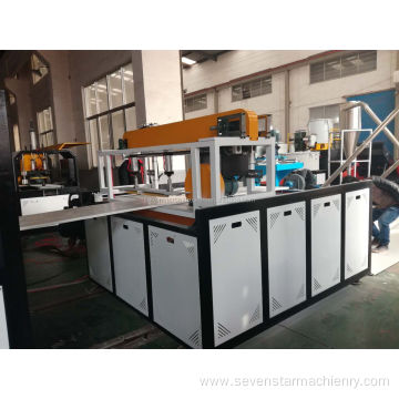 wpc/pvc door panel profile production machine line